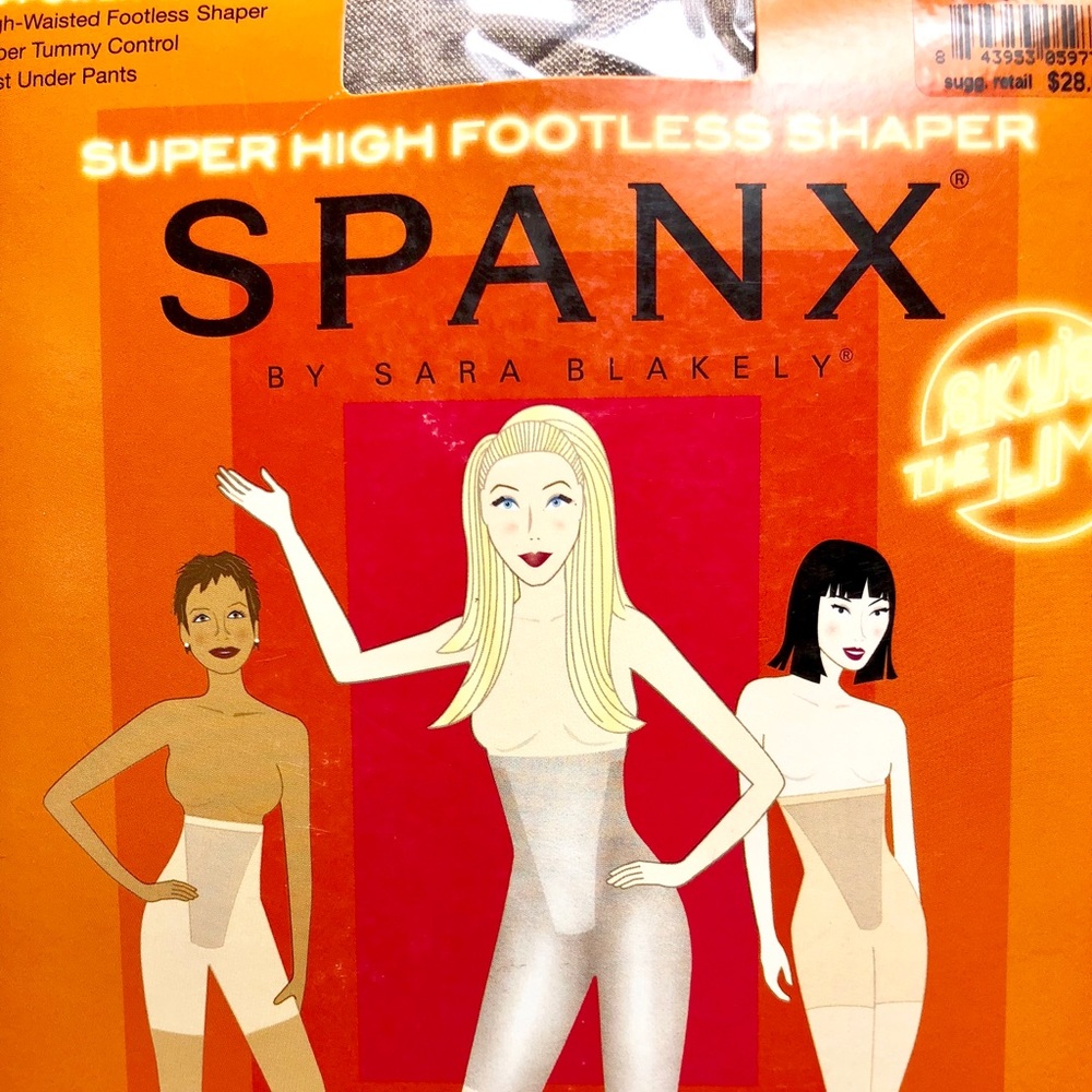Super high footless shaper SPANX.